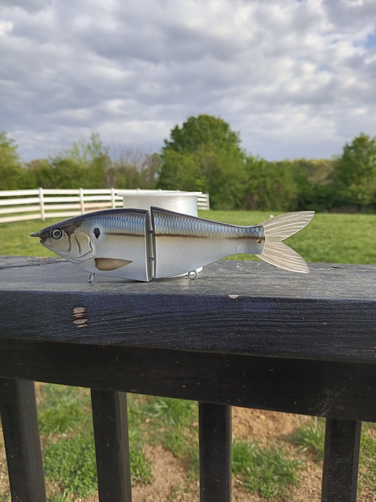 8" Gizzard Shad Handmade Swimbait