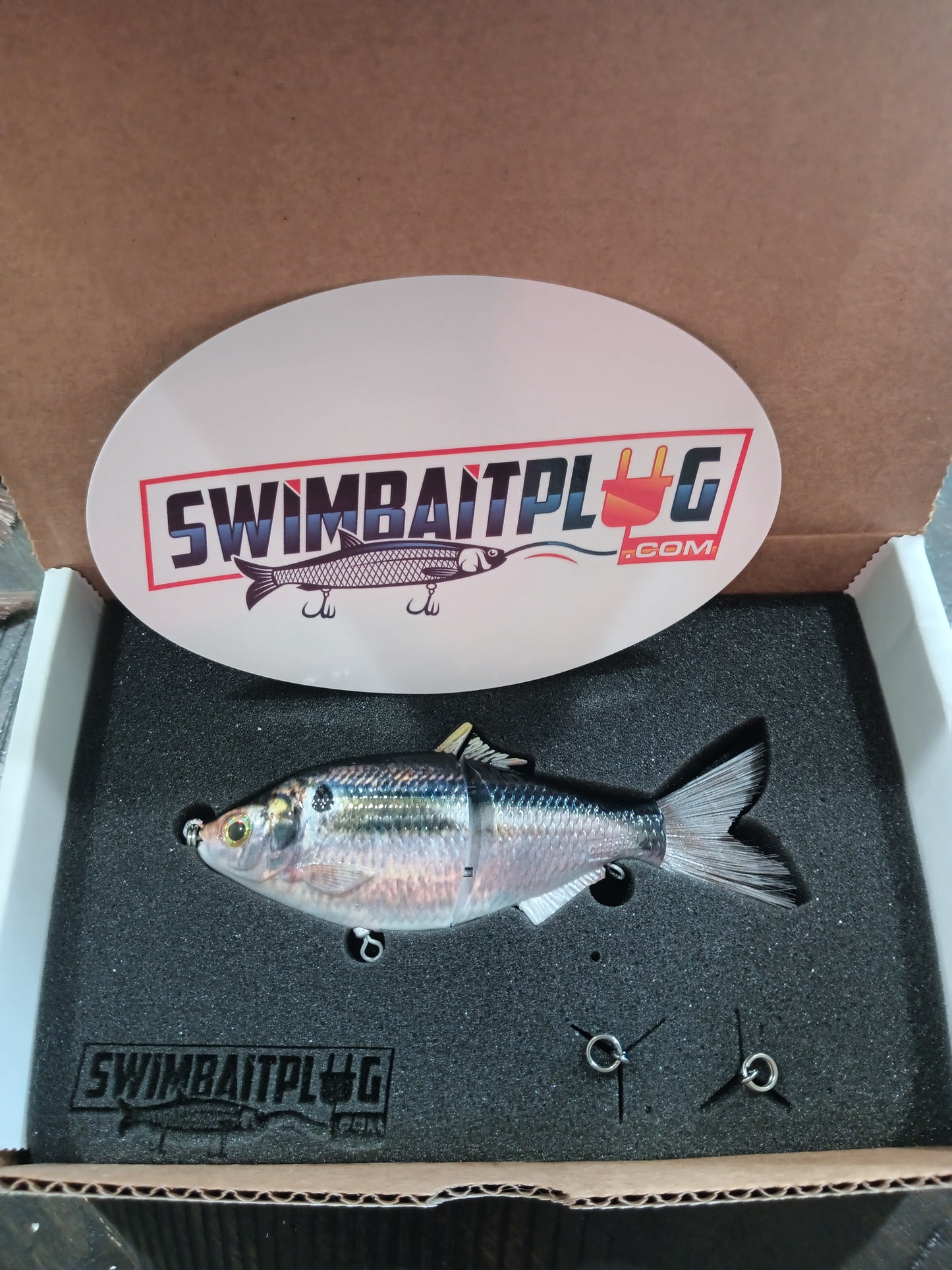 6" The Trick Thread Fin Shad Cali Glide Swimbait