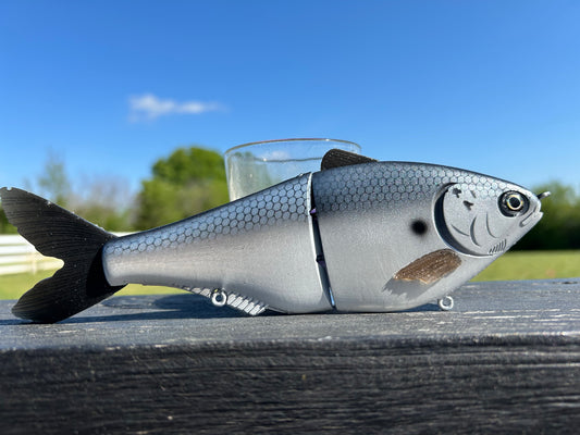 8.5" JMoney Gizzard Shad Handmade Swimbait