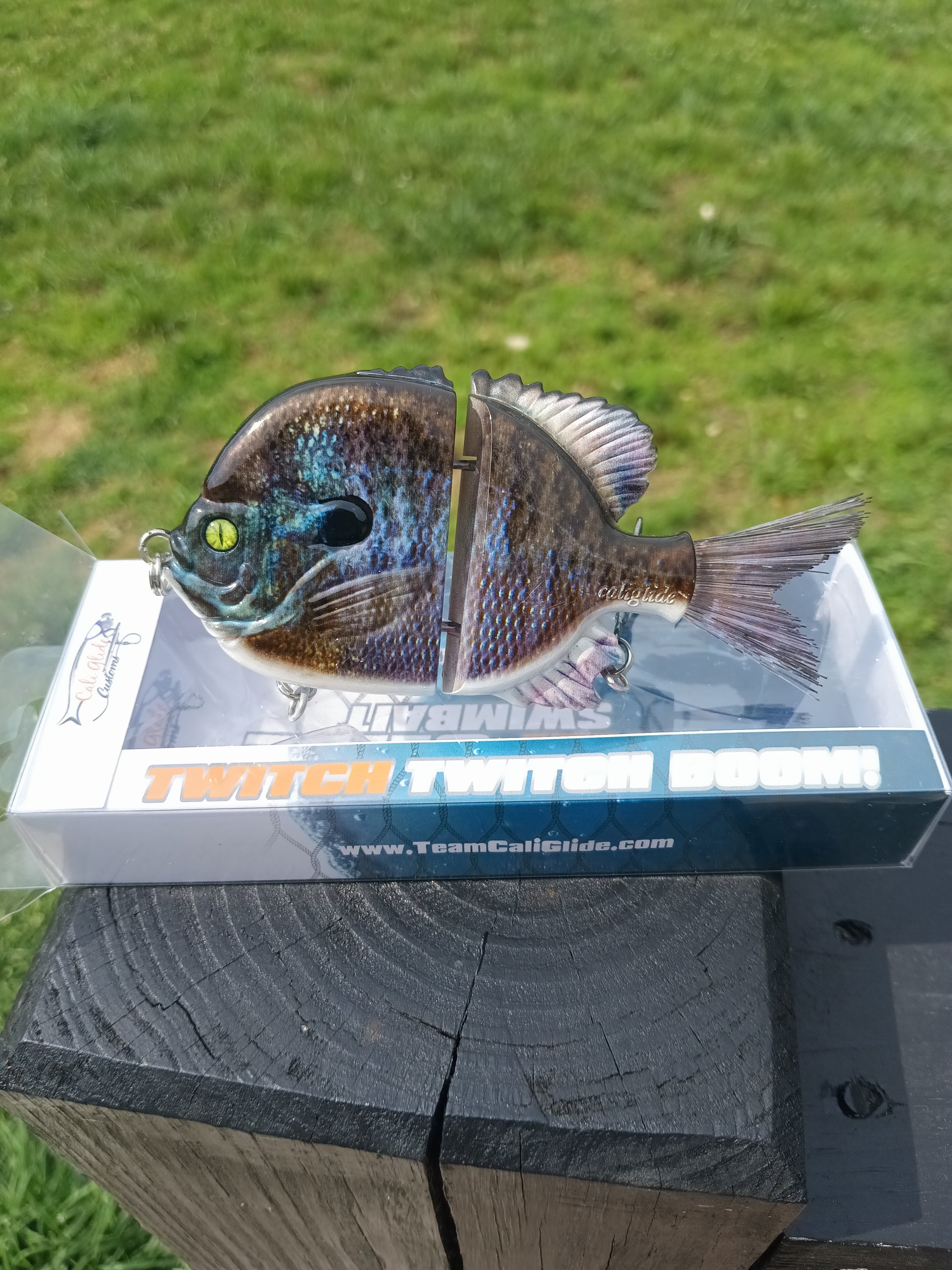 5 Twitch Twitch Boom Baby Dark Bluegill – caliglideswimbaits