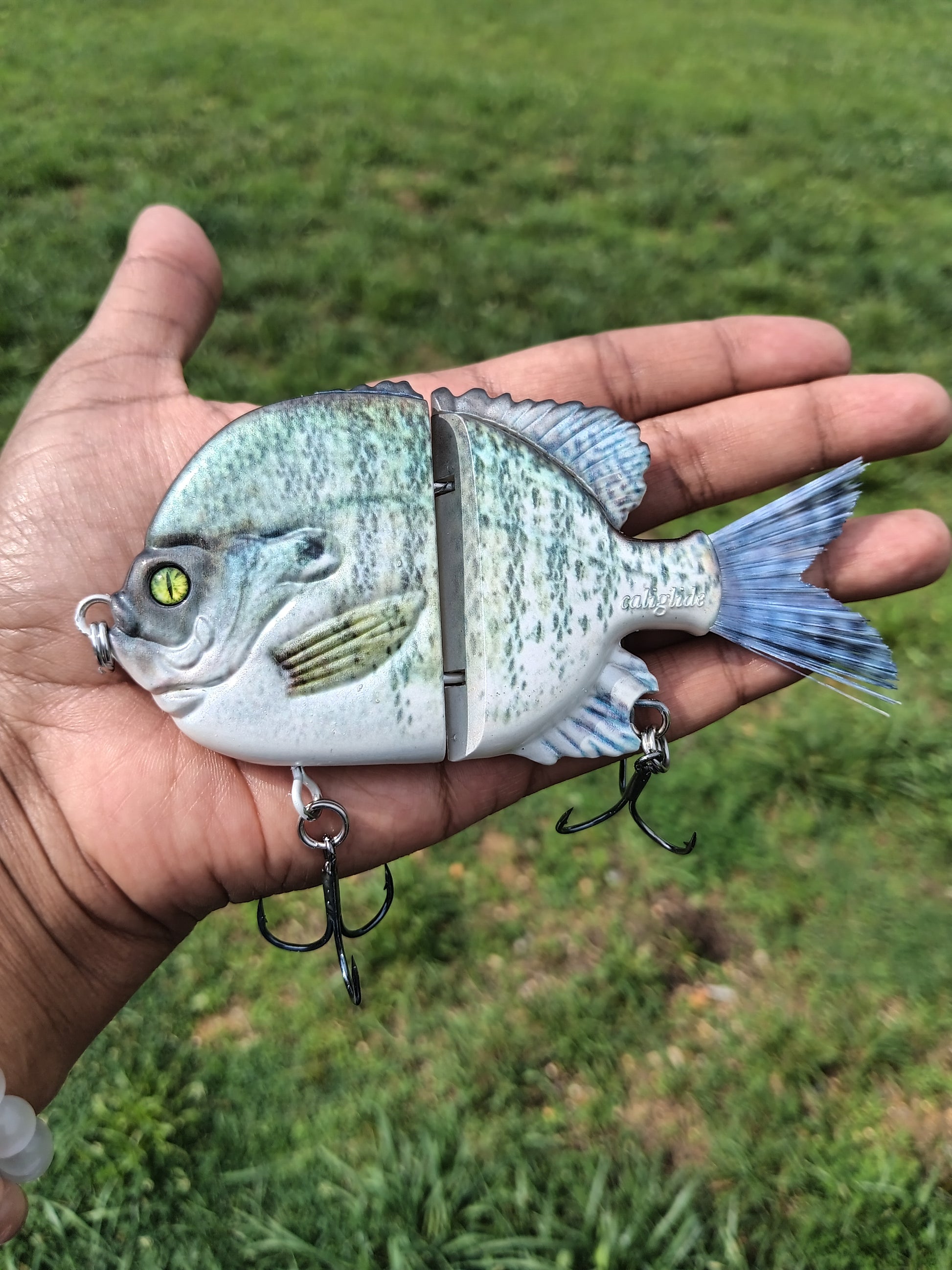 5 Twitch Twitch Boom Baby White Crappie – caliglideswimbaits