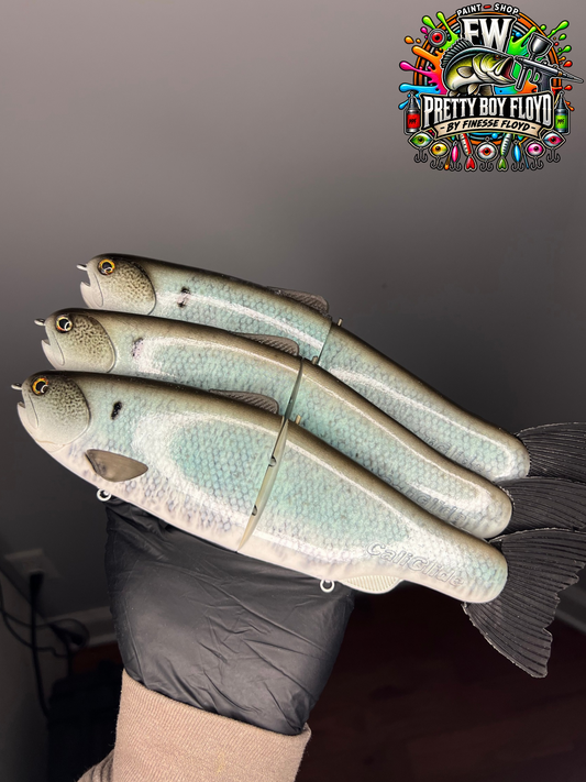 10" CaliGlide Trout (BlueFlame)